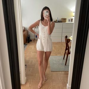 Urban Outfitters White Romper